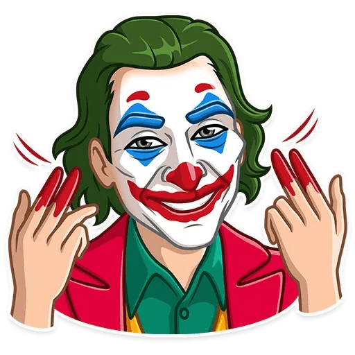 Joker sticker pack whatsapp Main Image