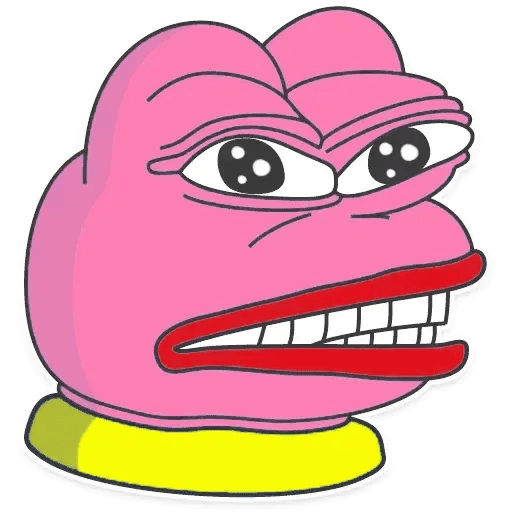 Pink Pepe 3 WhatsApp Stickers - Stickers Cloud