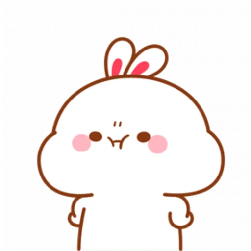 cute rabbit WhatsApp Stickers - Stickers Cloud