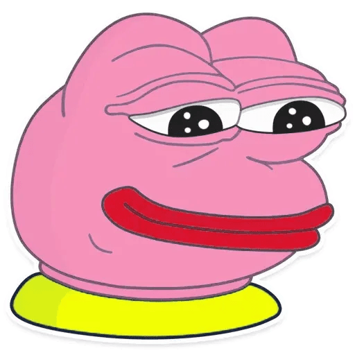 Pink Pepe 4 WhatsApp Stickers - Stickers Cloud